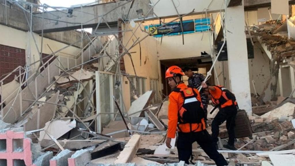 Powerful 7.7-magnitude earthquake kills at least 38 in Indonesia