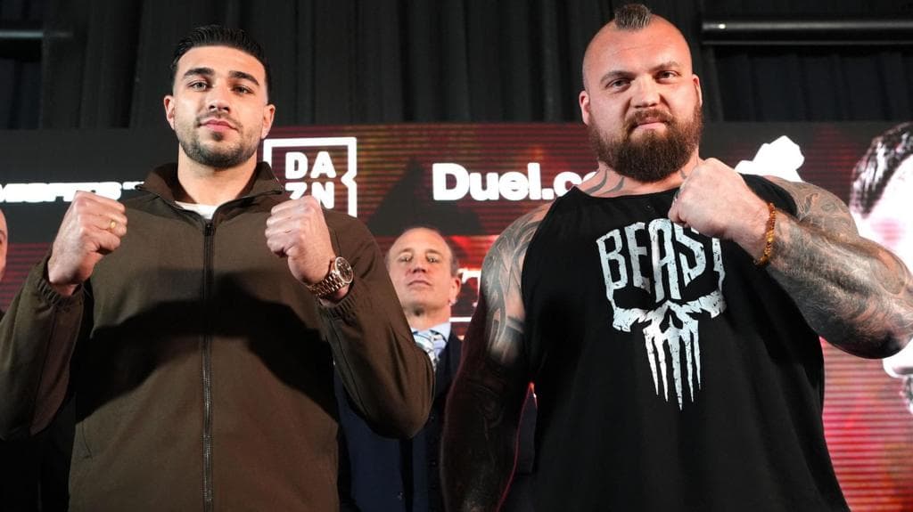 Tommy Fury against strongman Hall is boxing's latest surreal bout