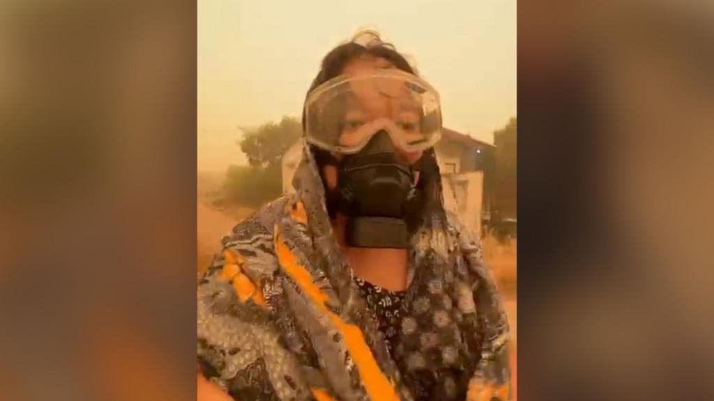 'Nowhere to escape' - Indonesians share footage of orange haze blanketing towns