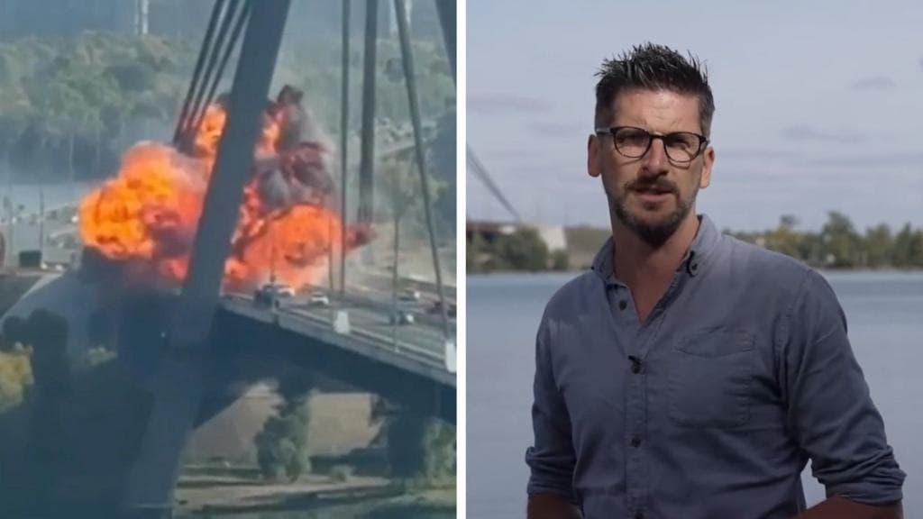 Watch: What we know about Russian strikes on Kyiv bridges