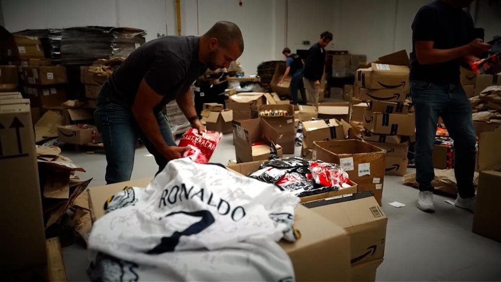 Fake kits worth £18m seized by police during World Cup over safety concerns