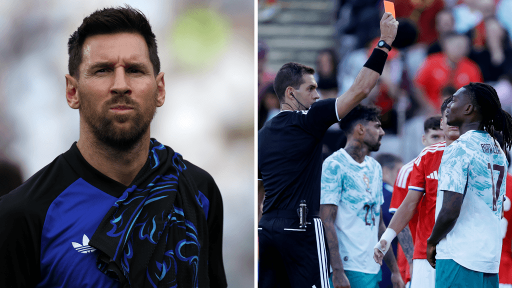 Messi rested & Leao sent off - pre-World Cup friendlies