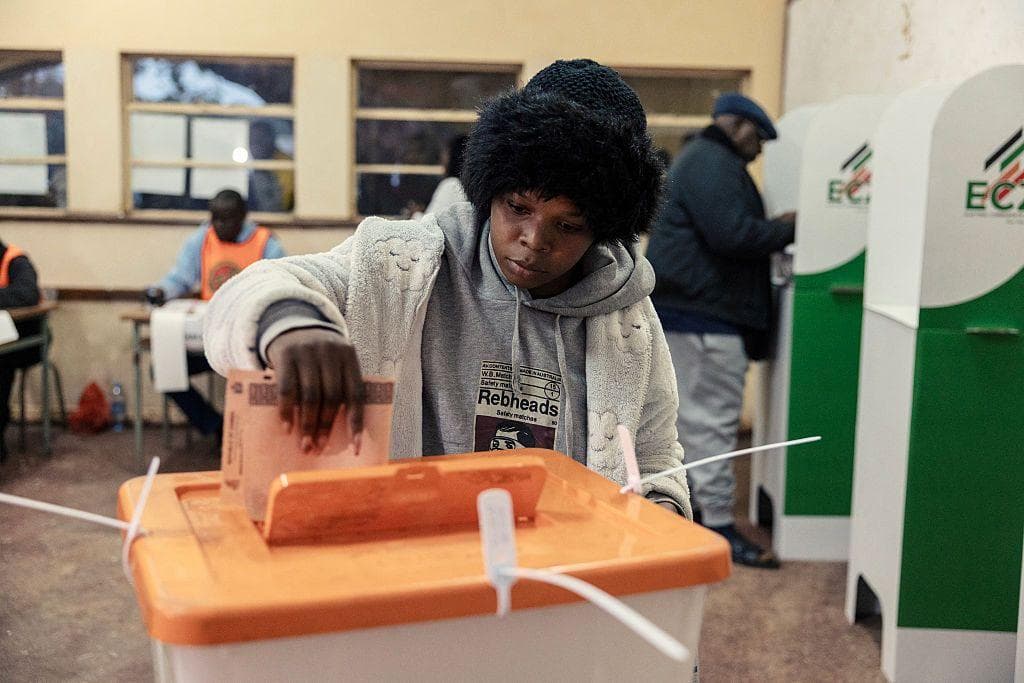 Zambians voting as president bids for second term