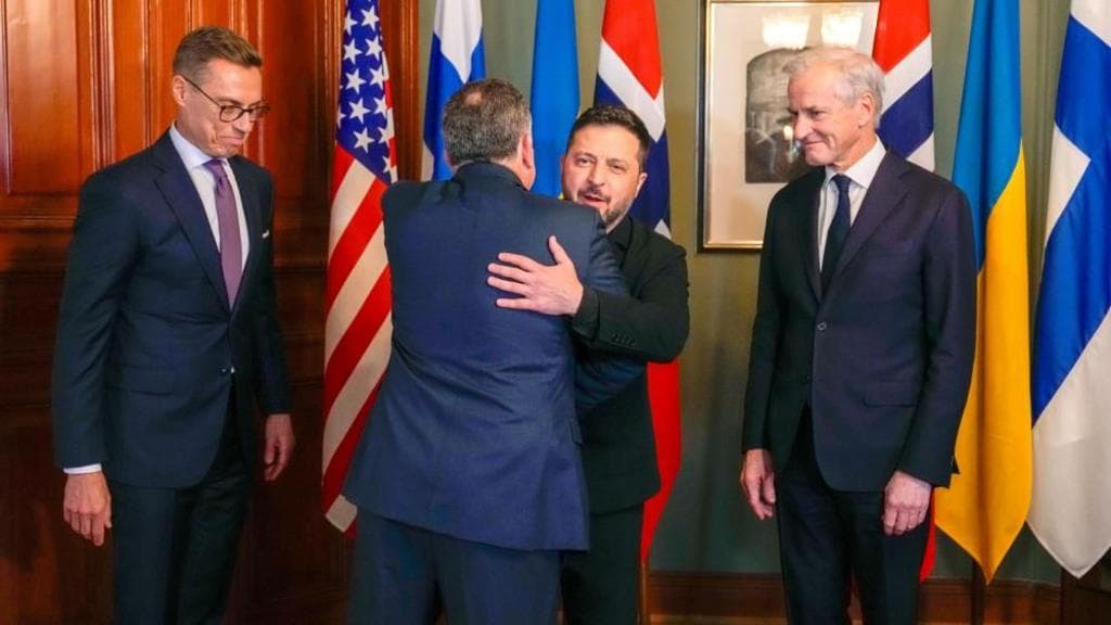 Zelensky and US envoys holding Oslo talks as Rubio denies withholding intelligence