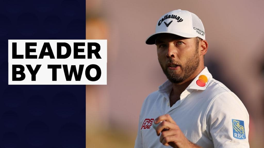 Burns birdies both par fives to take two-shot lead at The Open