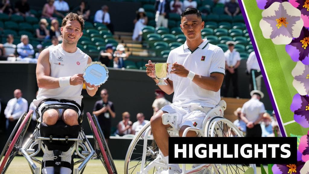 Oda beats GB's Hewett to retain Wimbledon wheelchair title