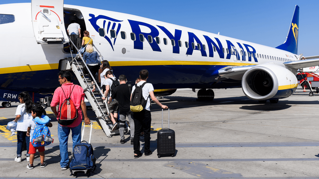 Ryanair investigated over charging parents to sit with children