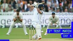 Watch: Today at the Test, day four highlights