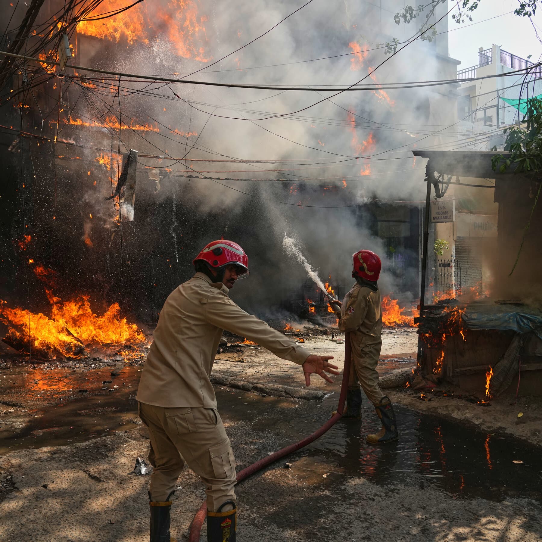 Fire at a New Delhi Hotel Kills at Least 21