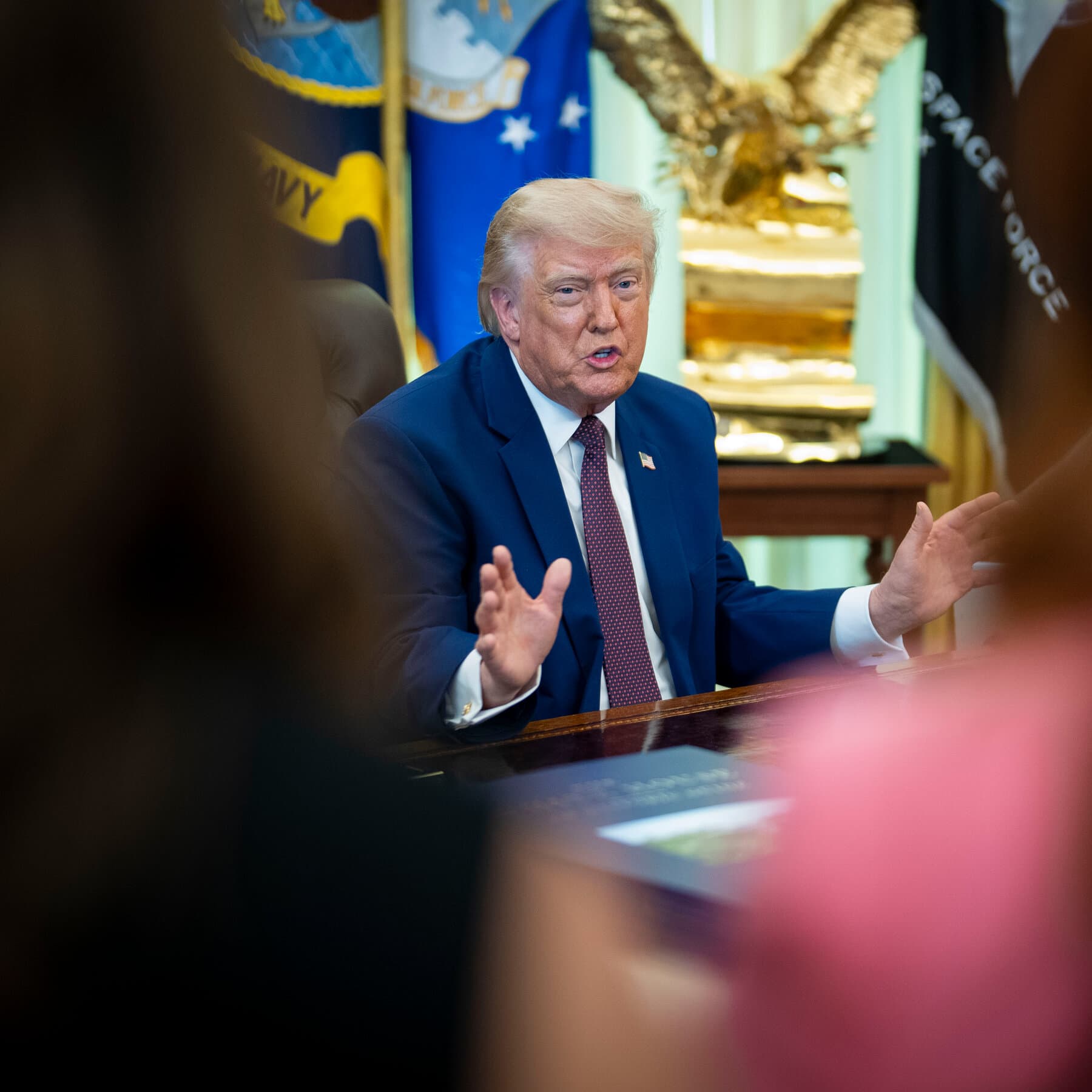 Iran War Live Updates: A Day After Predicting Peace, Trump Says U.S. Will Strike Iran Again
