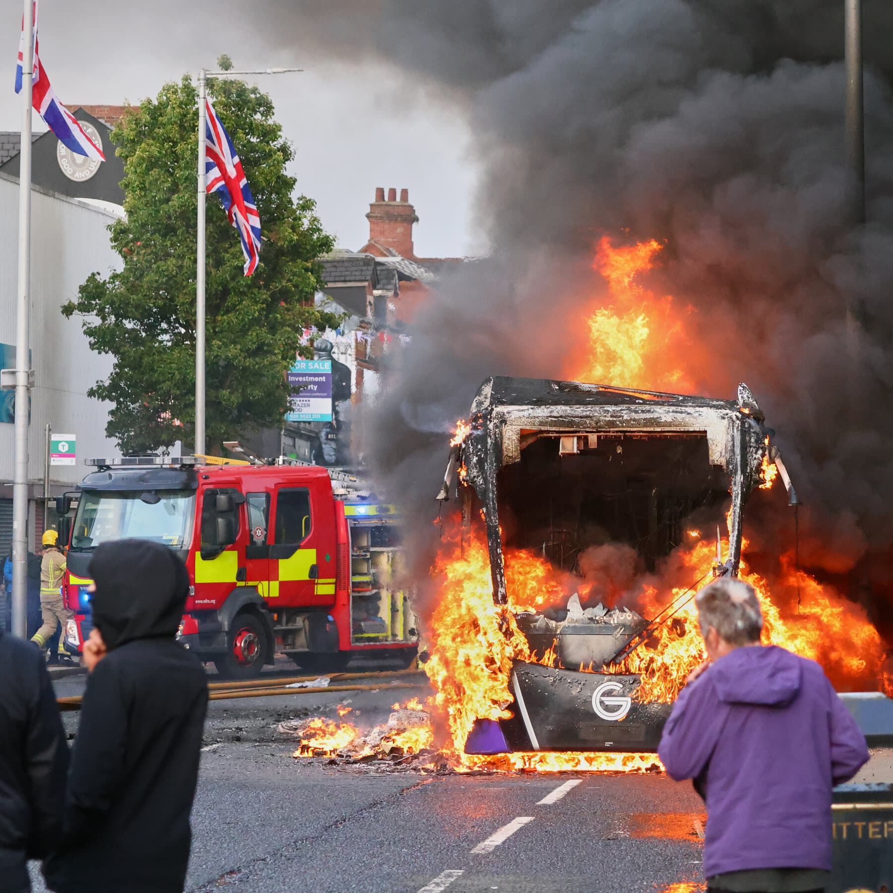 Night of Violence Grips Belfast After Stabbing Attack