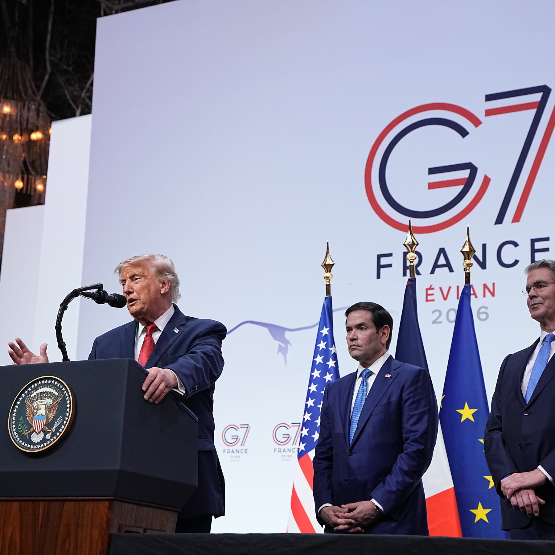 Live Updates: U.S. Details Agreement With Iran as Trump Departs G7 Summit
