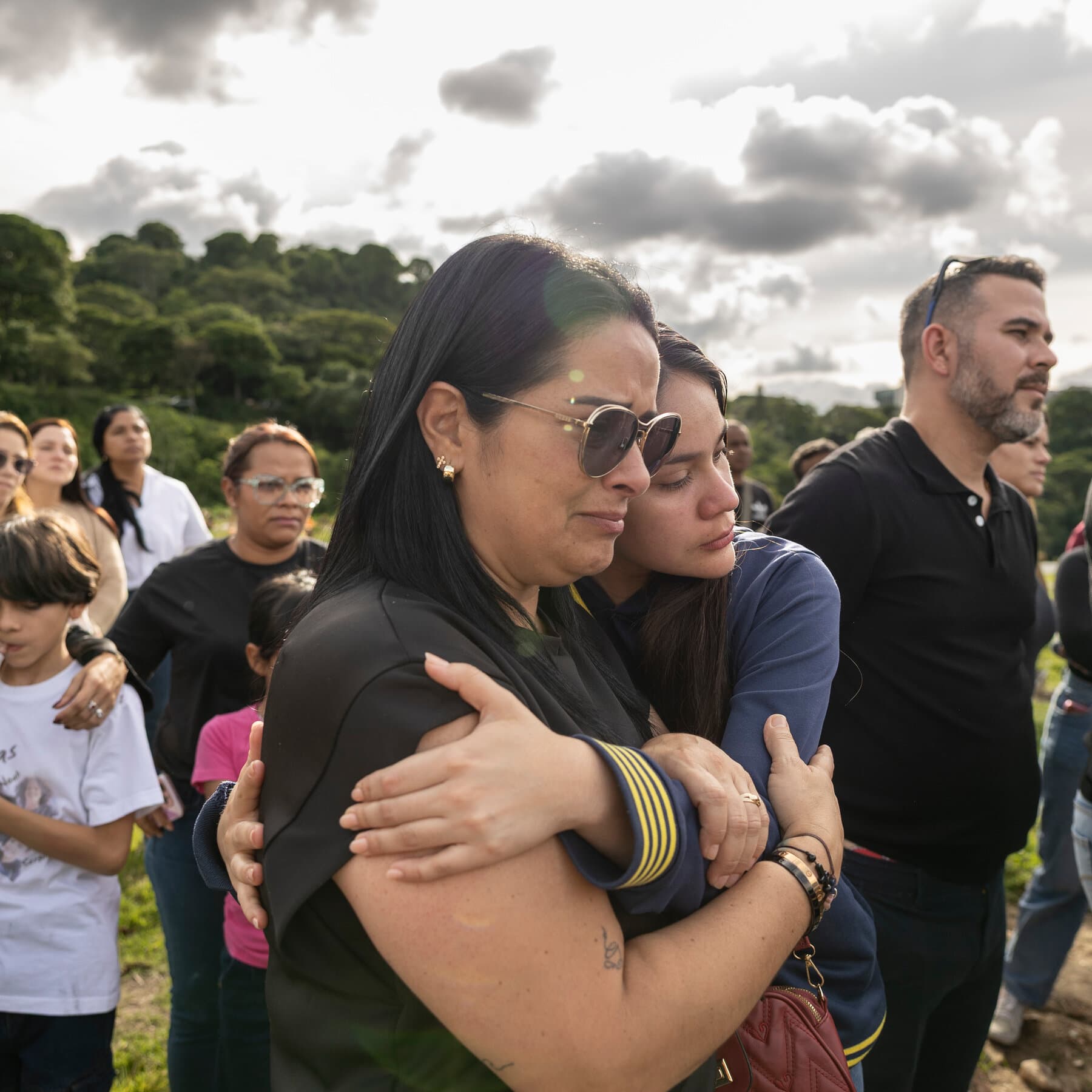 At Funerals, Venezuela’s Wounded Families and Friends Unite in Grief