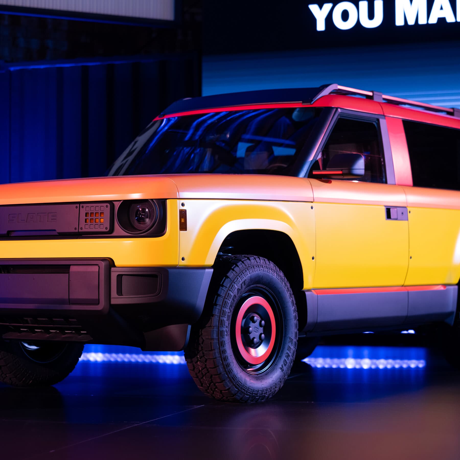 What Slate Auto’s $25,000 Electric Pickup Truck Is Like in Person