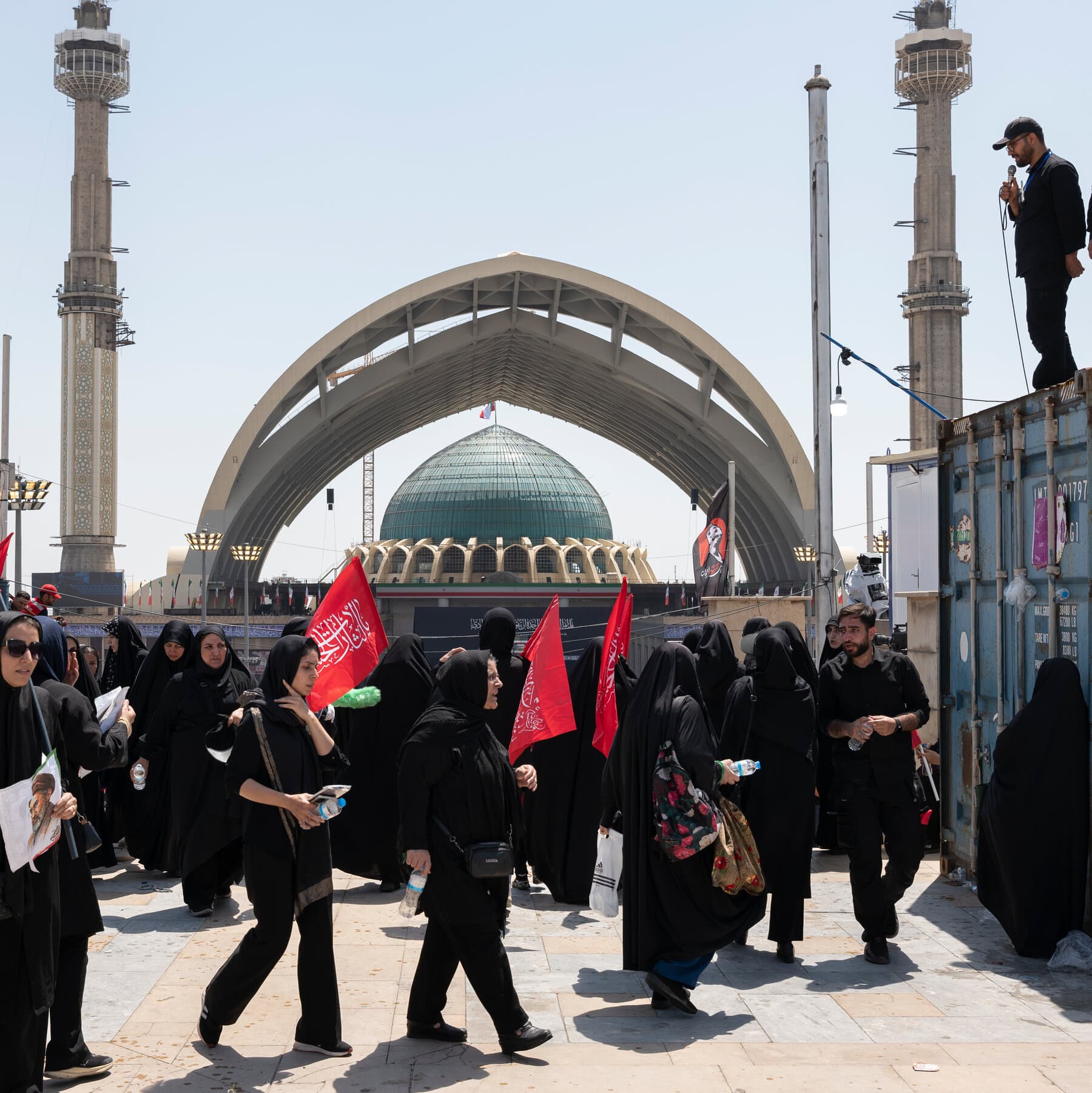 Mourners Chant ‘Revenge’ at Funeral Prayers for Iran’s Slain Supreme Leader