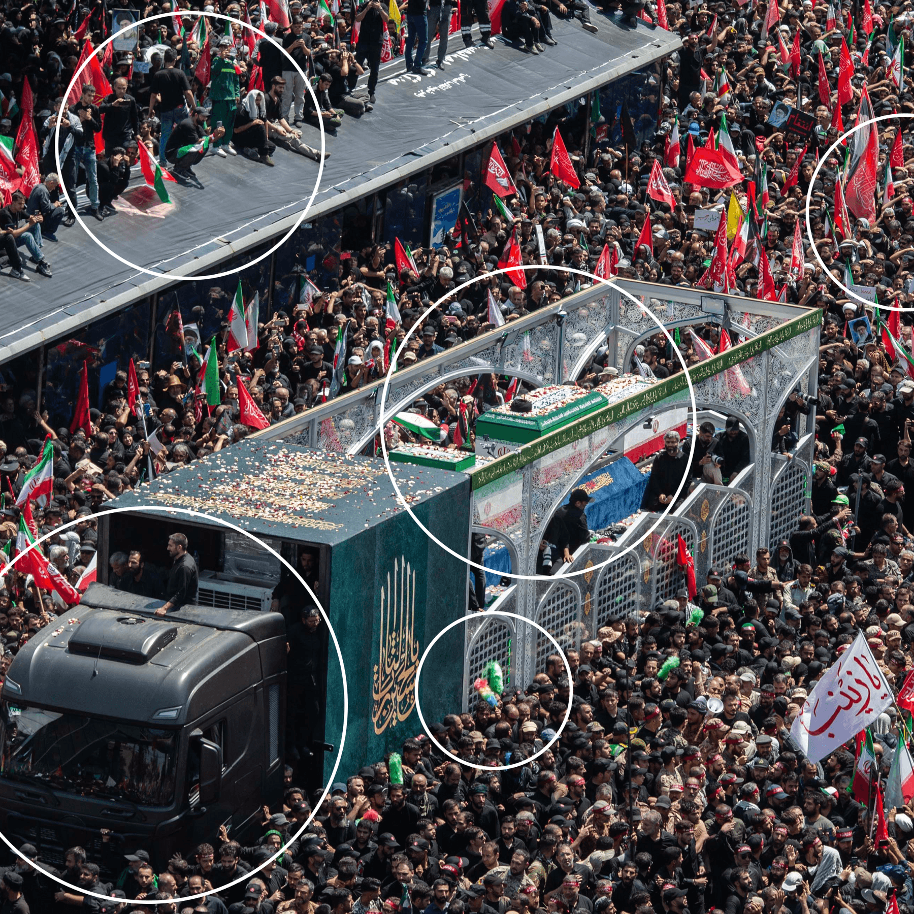 A Supreme Leader’s Final Crowds