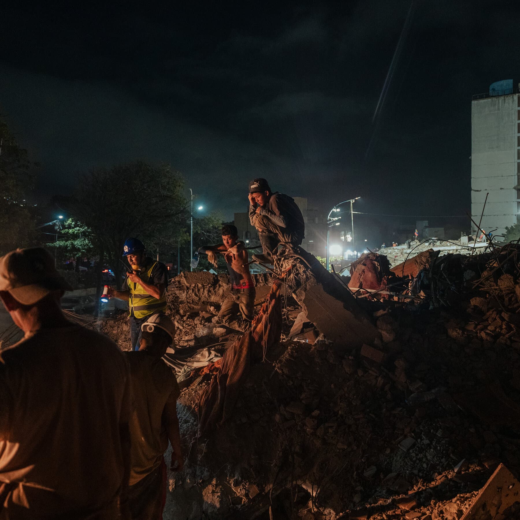 The Teenage Boys In Search of Their Mother After the Venezuela Earthquake