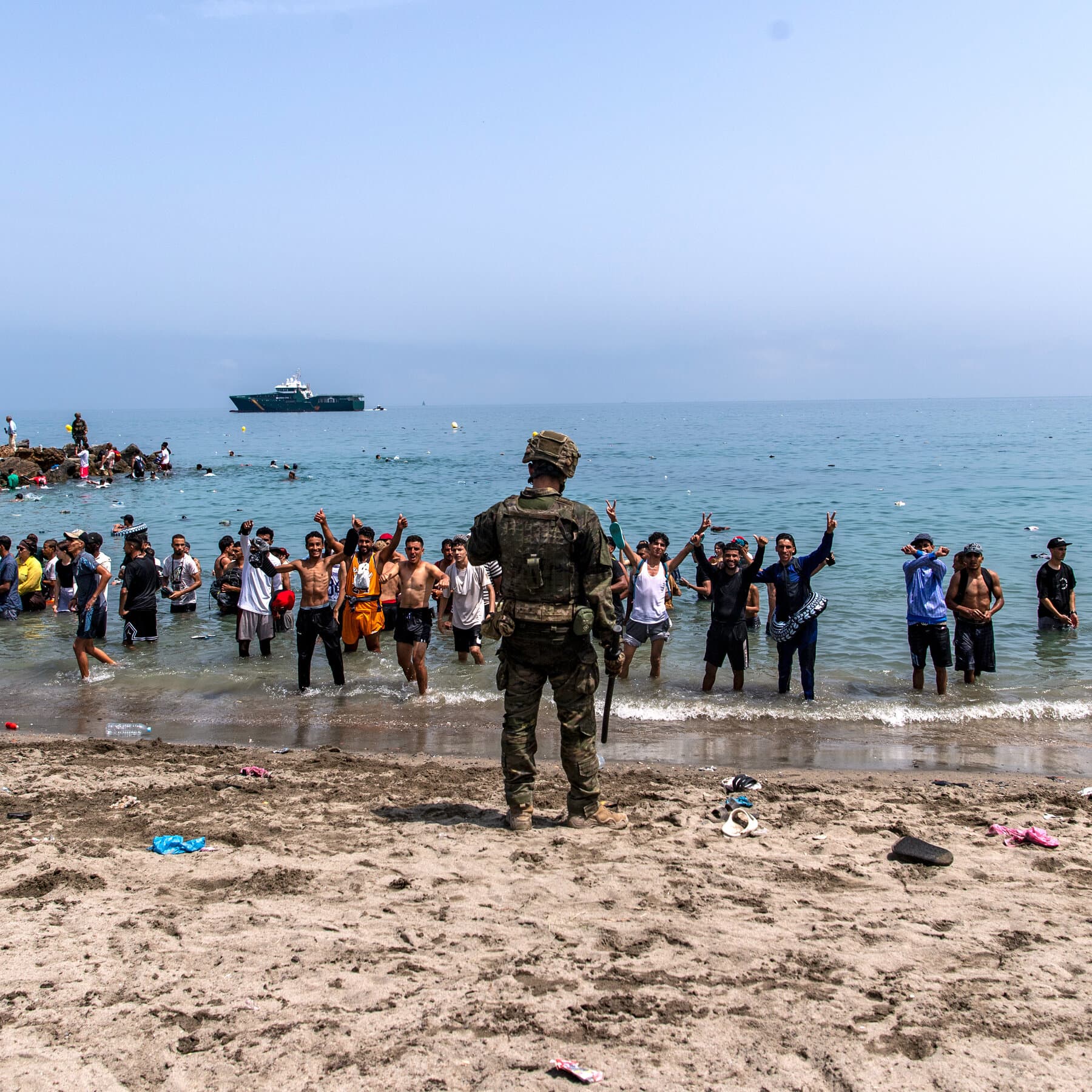 Live Updates: Most of the Migrants Who Crossed Into Spanish Territory Have Returned, Officials Say
