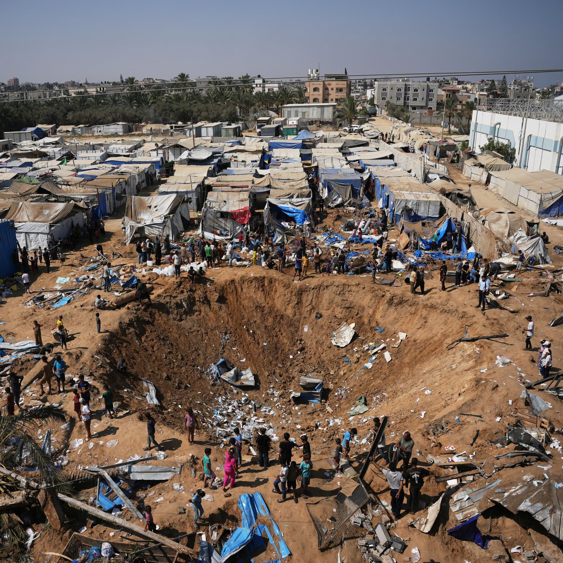 Israel Bombards Gaza, Days After Trump Announced Deal to Advance Cease-Fire