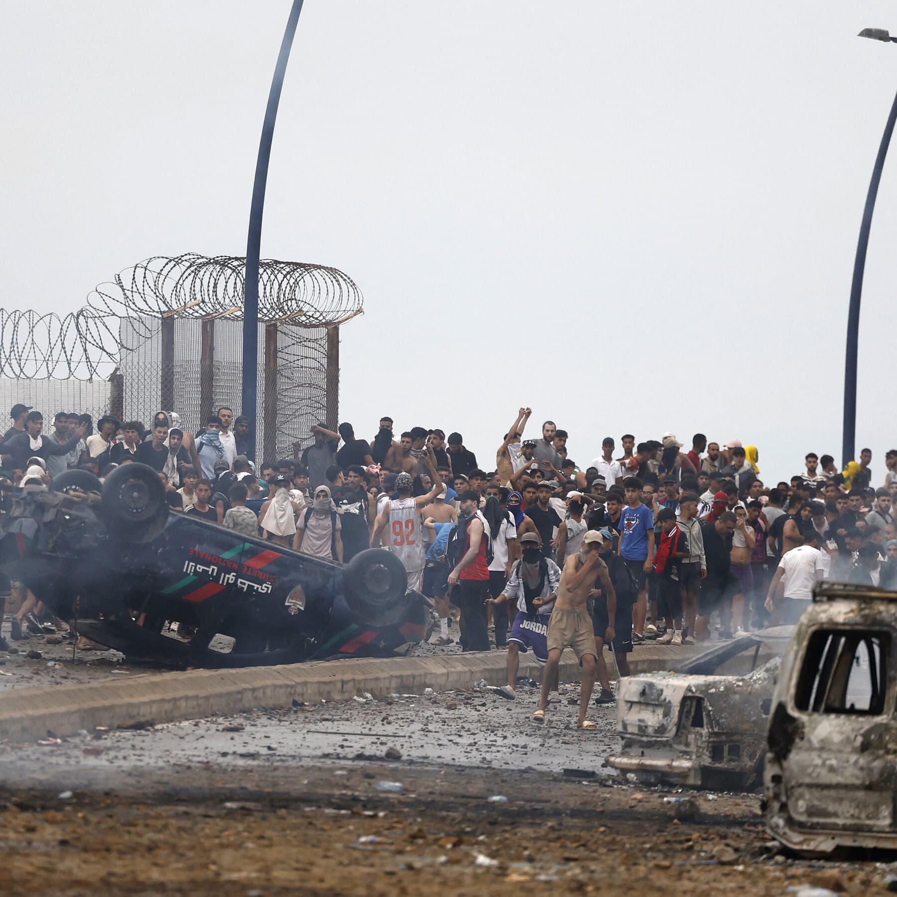 How 50,000 People Surged Into a Spanish Exclave in Africa