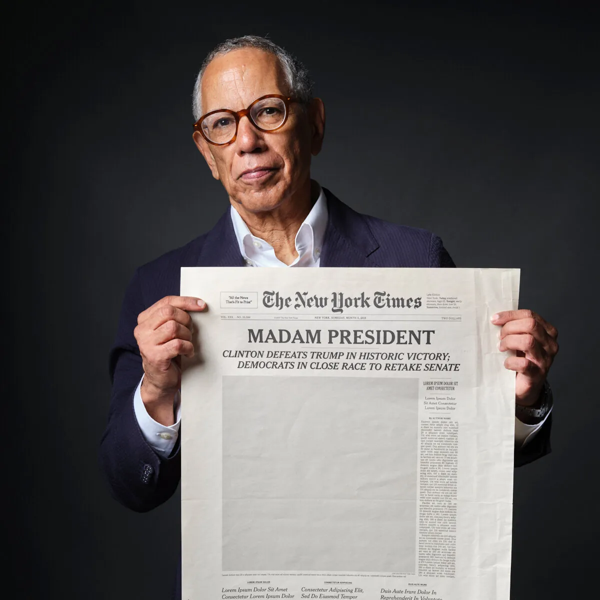 New York Times Reporting Through a Front Page That Never Published and More