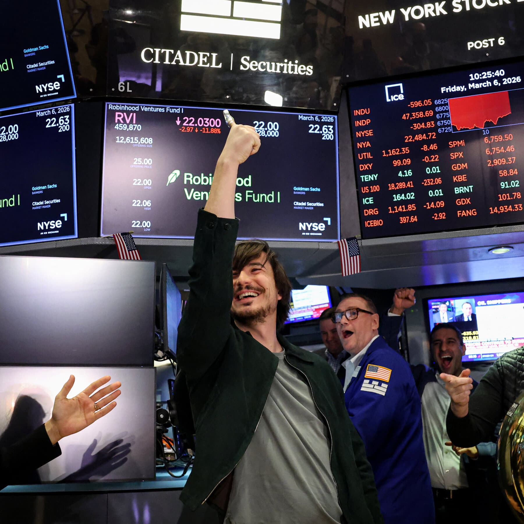 Robinhood Bets Again on a Public Venture Capital Fund