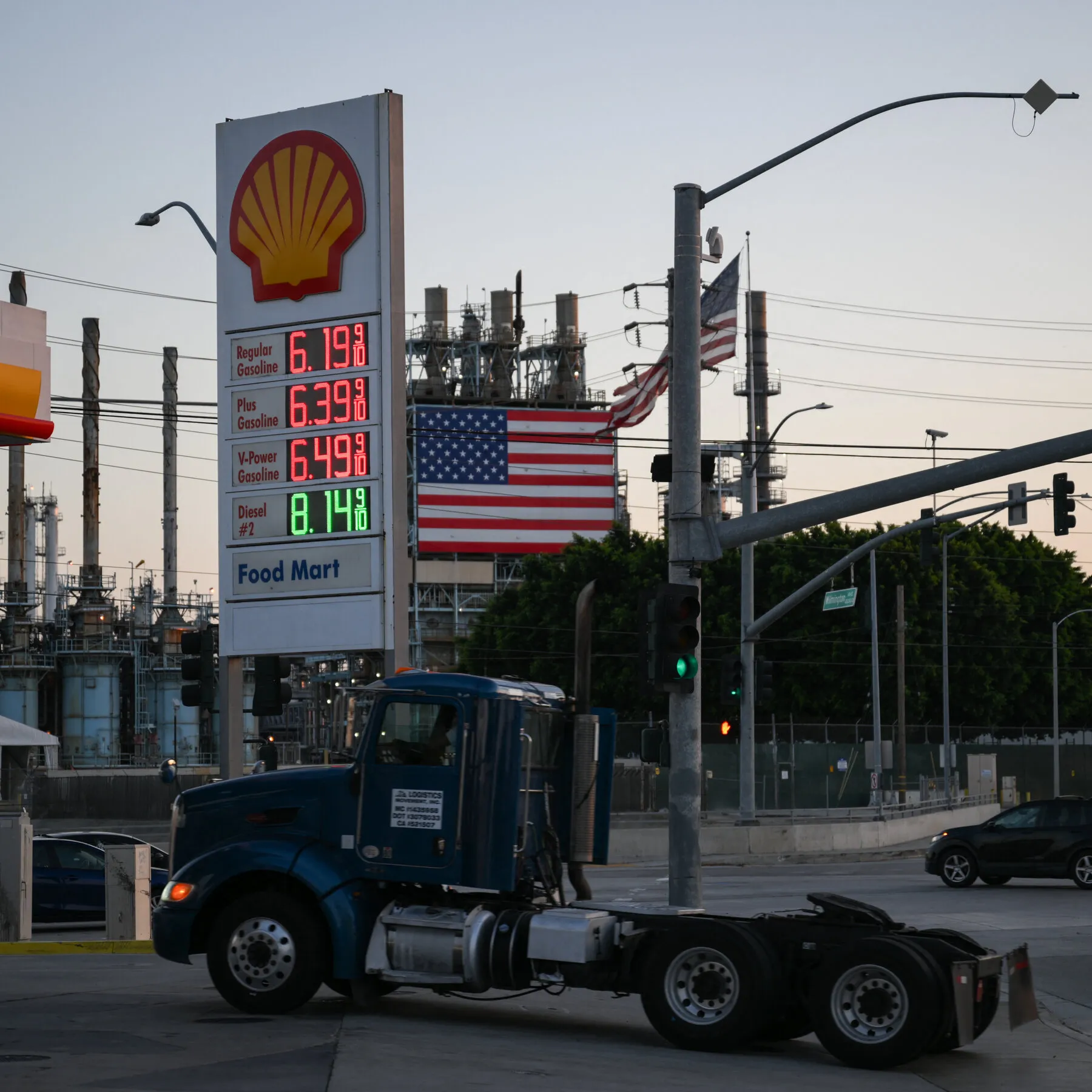 Gas Costs a Third More Than a Year Ago