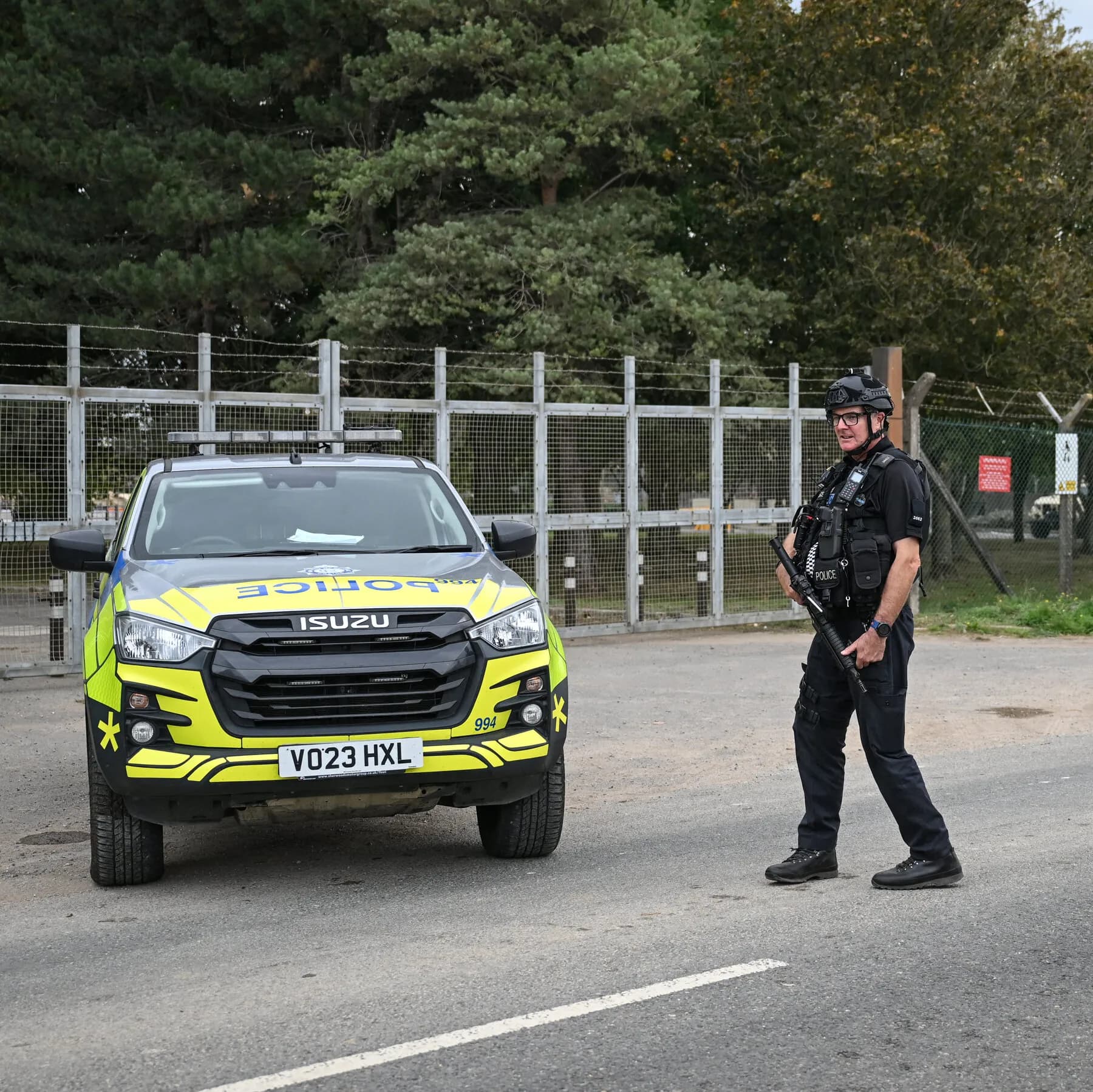 5 Men Arrested on Suspicion of Terrorism Offenses Near RAF Fairford, Air Base Used by U.S.