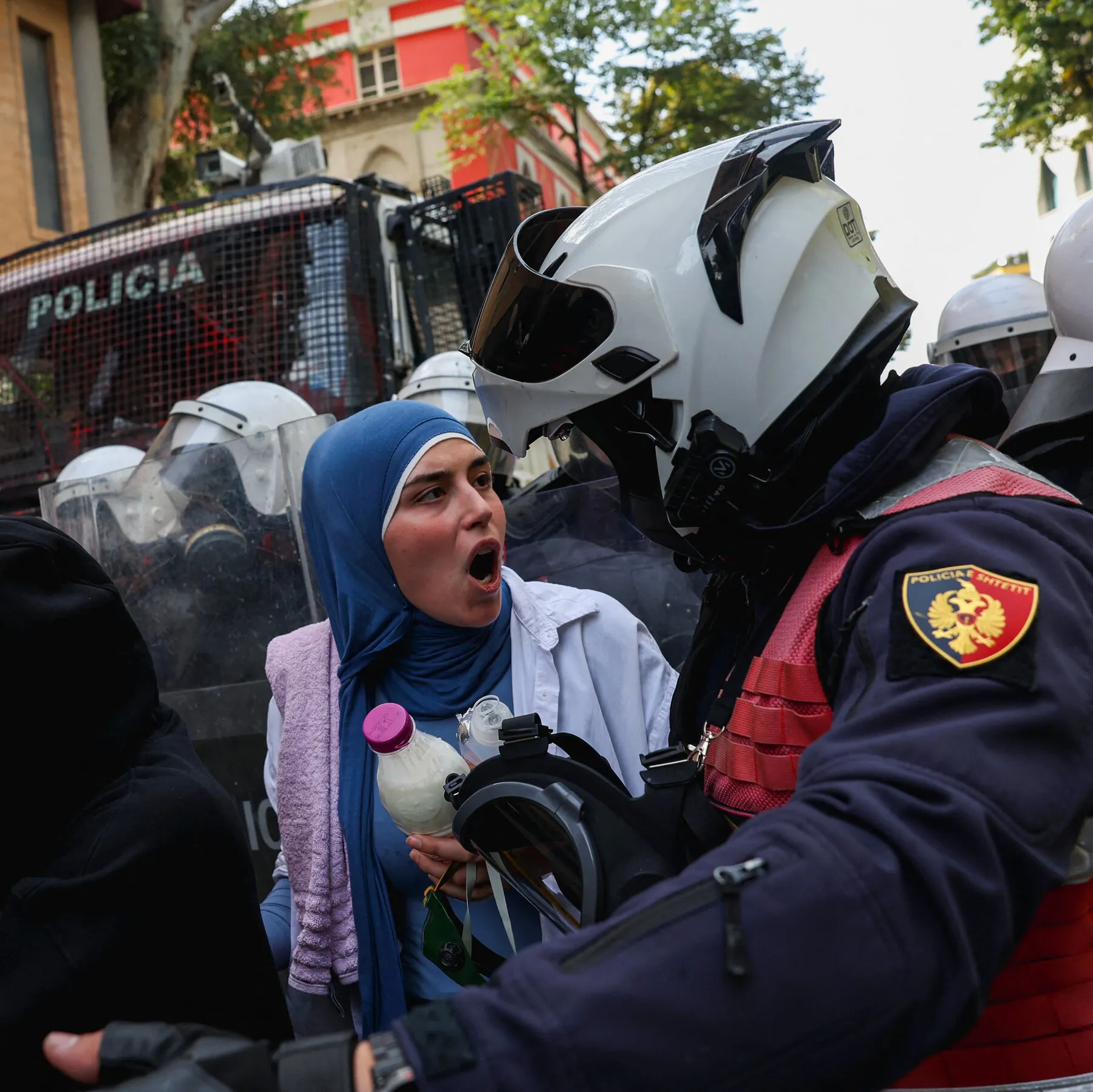 Violent Protests in Albania