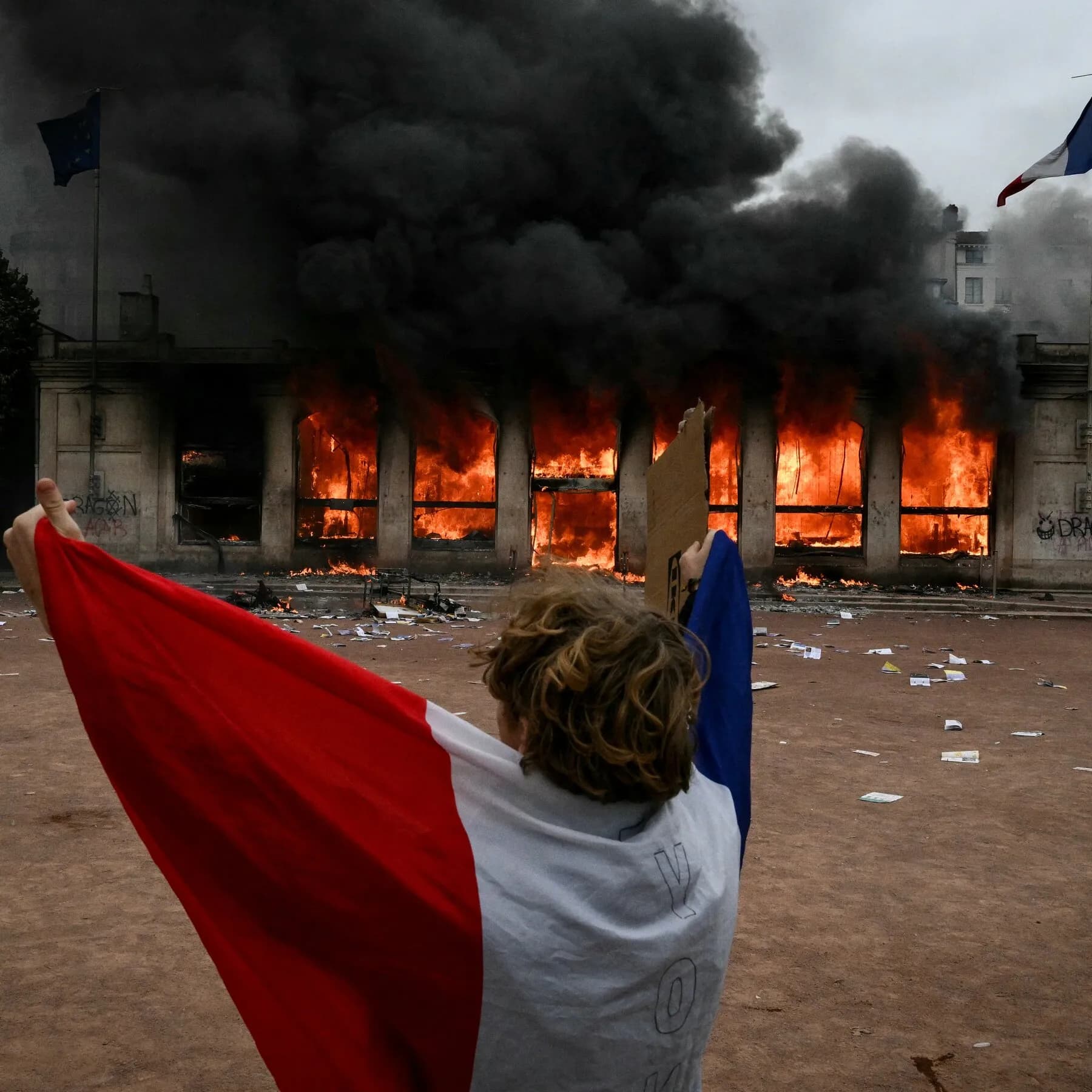 Unrest Mars Day of Protest in France, as Student Movement Turns National