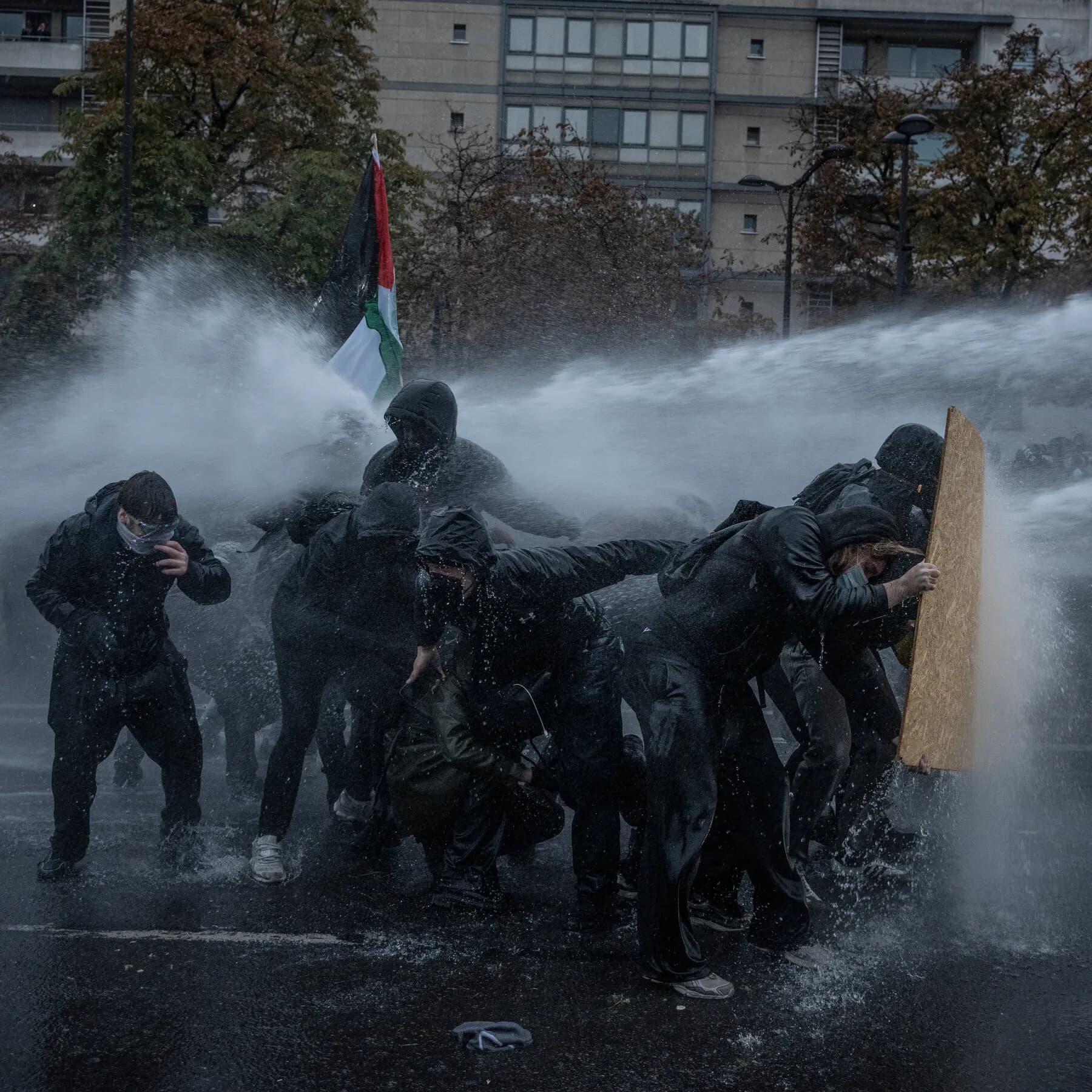 A Day After Renewed Street Clashes in France, Relief and Anxiety Mix